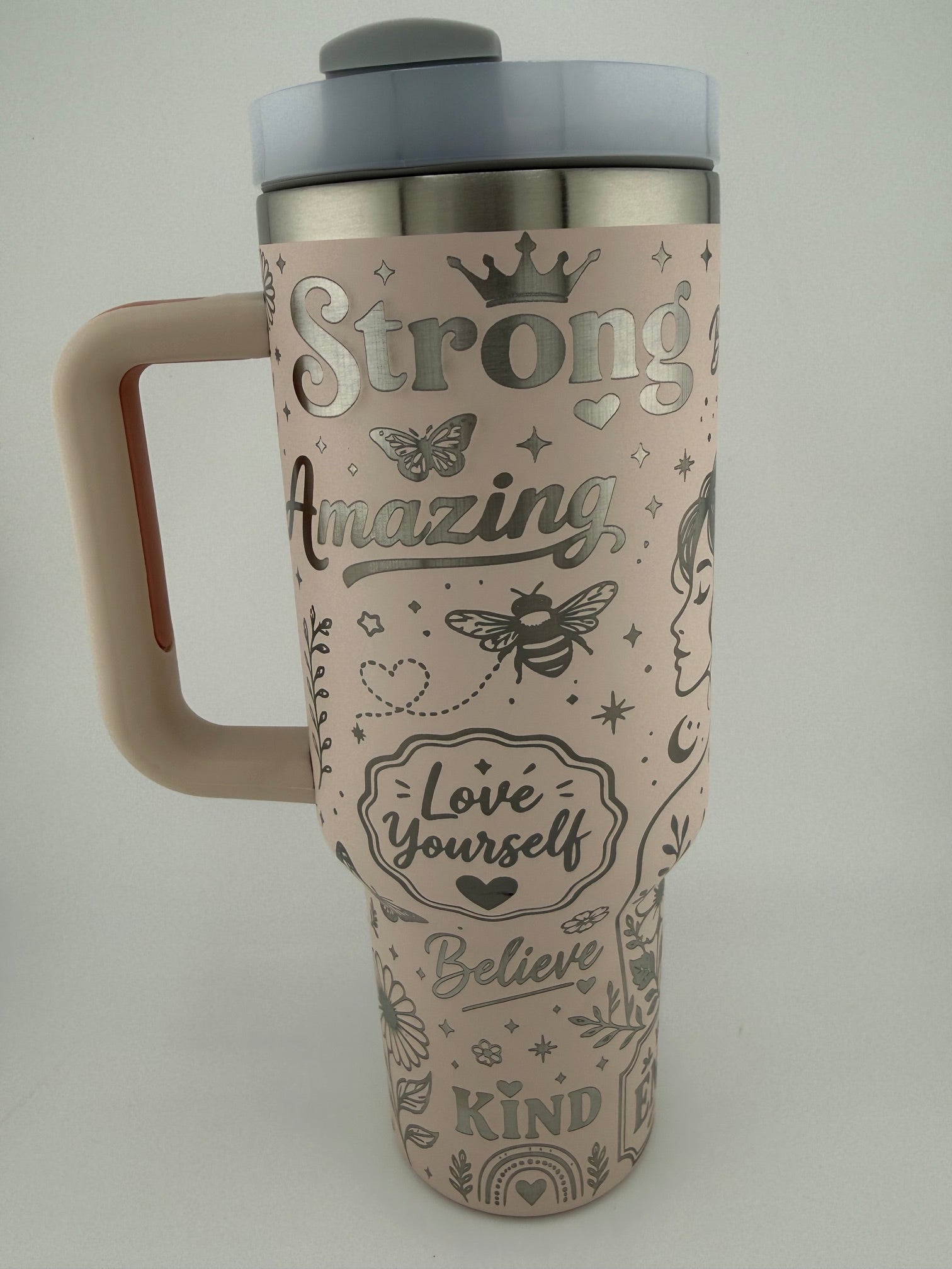 Positive Affirmations 40oz Travel Mug
