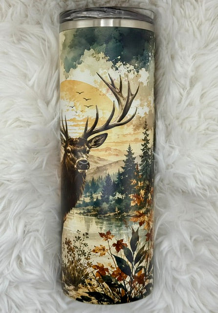 Big Buck - 20oz Skinny Tumbler