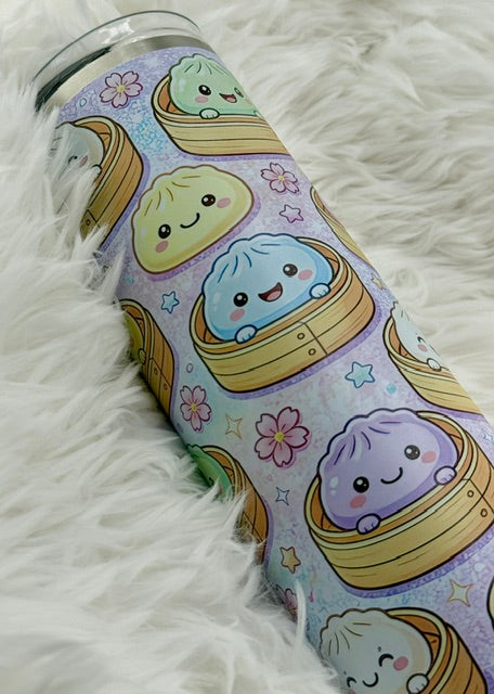 Kawaii Dumplings - 20oz Skinny Tumbler