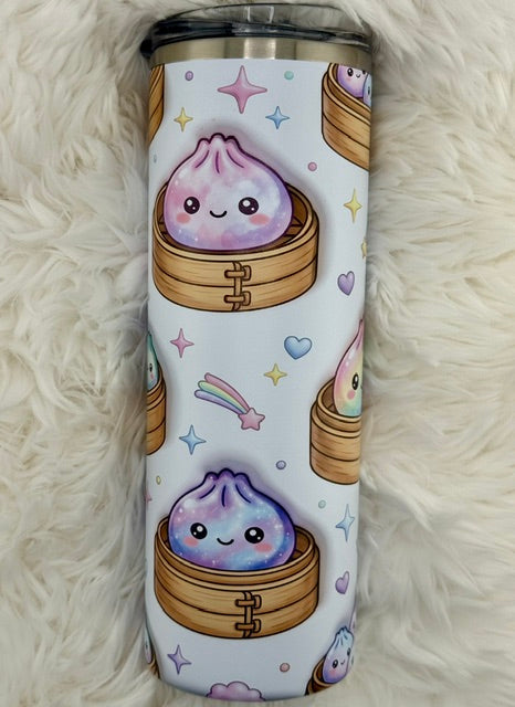 Glitter Dumplins - 20oz Skinny Tumbler