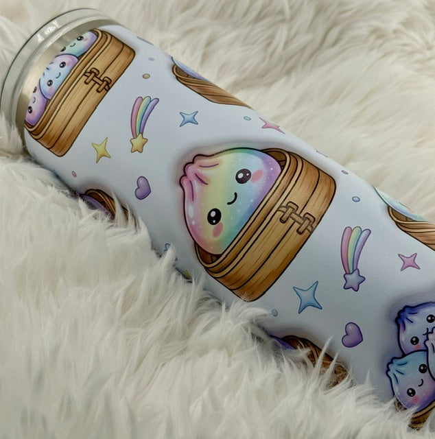 Glitter Dumplins - 20oz Skinny Tumbler